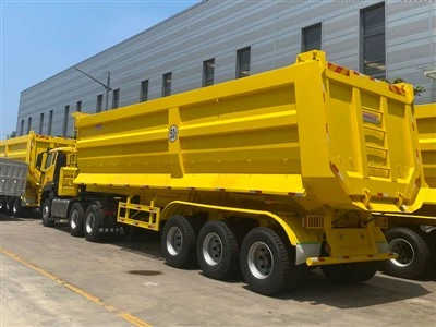 Sprzedam przyczepę z wywrotką tylną o udźwigu 50 ton